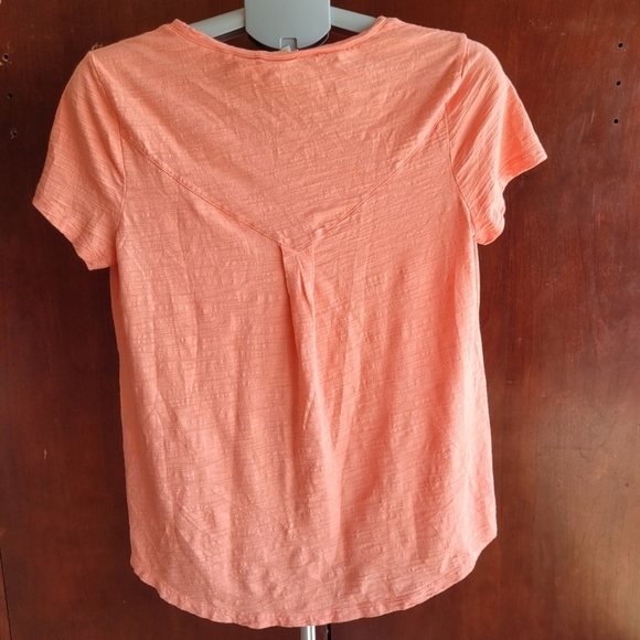 Cato Dreamcicle Orange Shirt. Size L - Picture 3 of 6